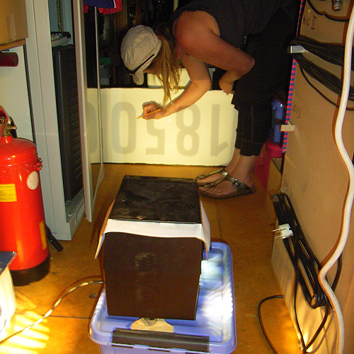 Decor bouw jaartalbordjes maken